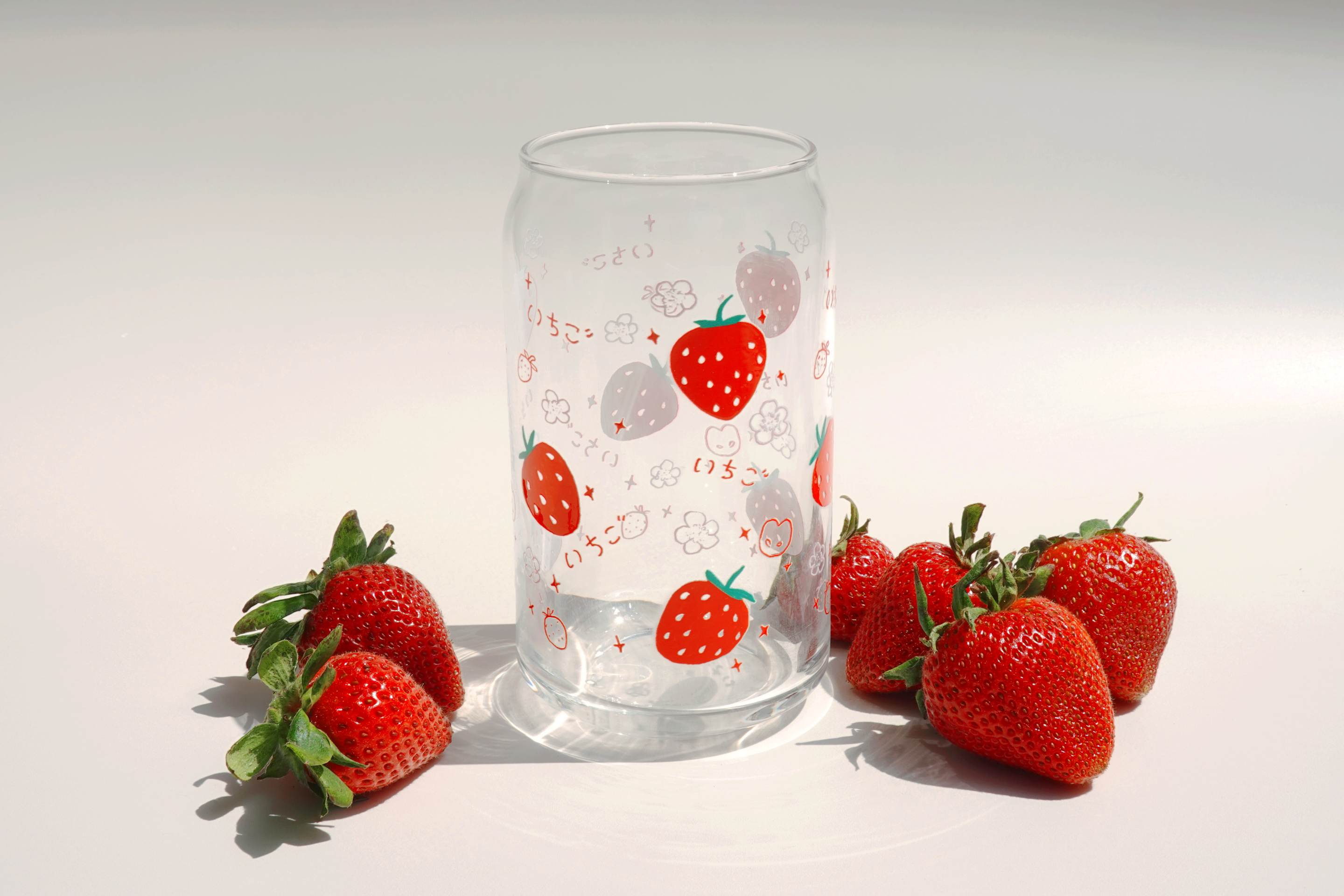 the strawberry glass